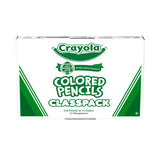 Crayola Colored Pencil Classpack 240 Pieces White Box