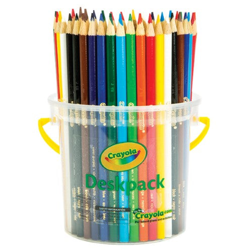 Crayola Colored Pencil Desk Pack 48 Pieces Tub