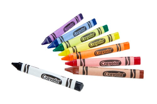 Crayola Young Kids Washable Tripod Grip Crayons 8Pk