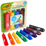 Crayola Young Kids Washable Tripod Grip Markers 8Pk