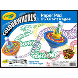 Crayola Colourwhirls Paper Pad 40cm x 30cm 25 Pages