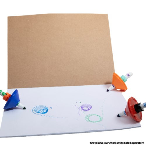 Crayola Colourwhirls Paper Pad 40cm x 30cm 25 Pages