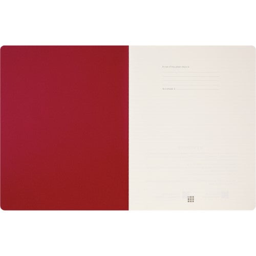 Moleskine Cahier Journal Student XXL Plain Red