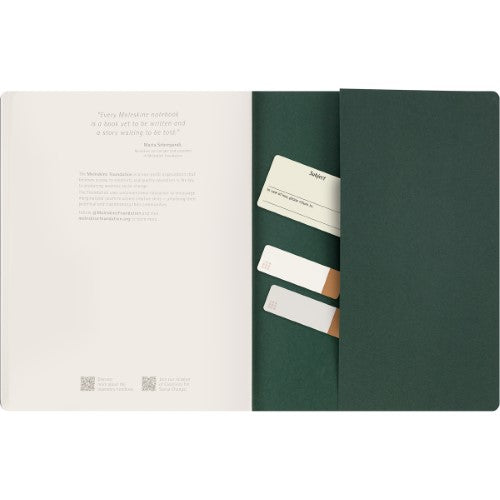 Moleskine Cahier Journal Student XXL Plain Myrtle Green