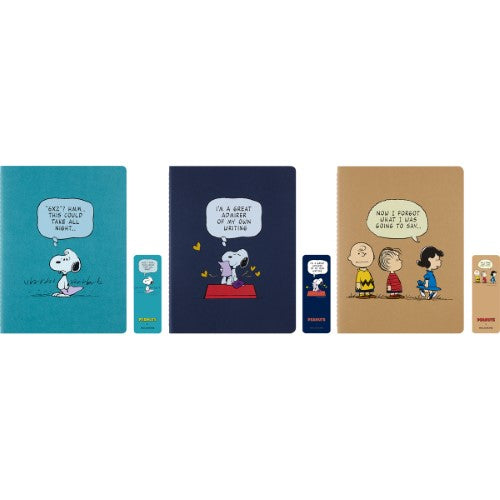 Moleskine LE Cahier Journals Peanuts XL Asst. Ruled  Pk 3