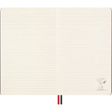 Moleskine LE Set Peanuts NB Large Ruled + 12 Blackwing Soft Pencils + Sharpener