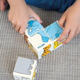 Milan Wooden Educational Wild Safari Cube Puzzle