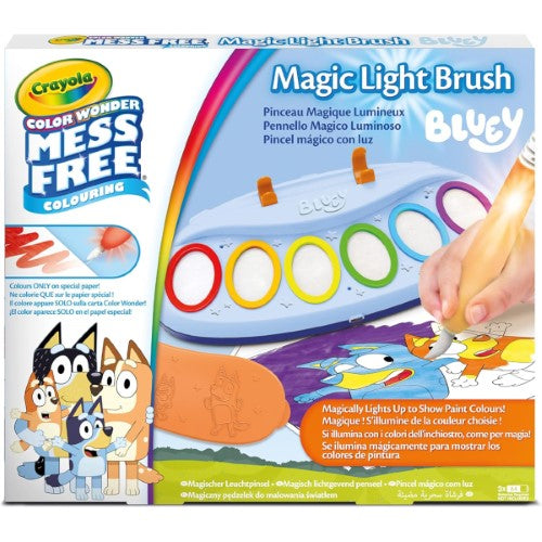 Crayola Color Wonder Magic Light Brush Bluey