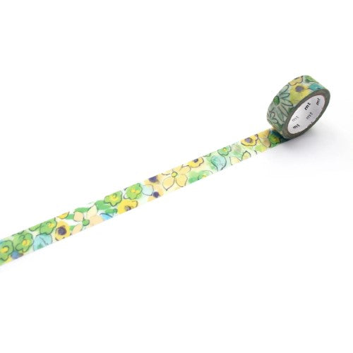 MT Washi Tape 15mm x 5m Isabelle Boinot Flower Patterns