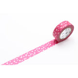 MT Washi Tape 15mm x 7m Heart Spot