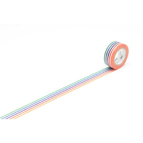 MT Washi Tape 15mm x 7m Kids Colorful Border