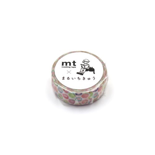 MT Washi Tape 15mm x 7m Maruichikyu Candy Dot