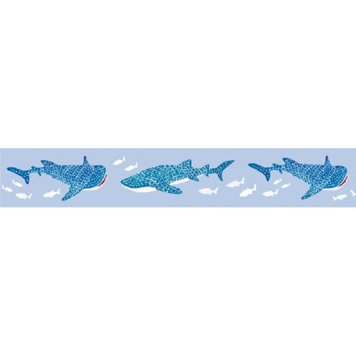MT Washi Tape 15mm x 7m Maruichikyu Whale Shark