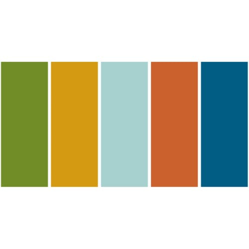 MT Washi Tape Gift Box 5 Rolls Matte