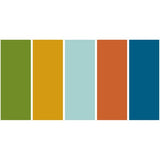 MT Washi Tape Gift Box 5 Rolls Matte