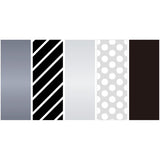 MT Washi Tape Gift Box 5 Rolls Monotone3