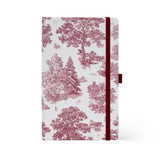 Castelli Notebook Landscapes Mid Ruled Rosewood
