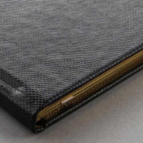 Letts Guest Book Legacy Plain 259 x 210mm Black