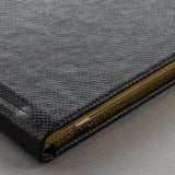 Letts Guest Book Legacy Plain 259 x 210mm Black