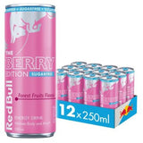 Redbull Red Bull Berry Sugar Free 250ml  - 12X250ML