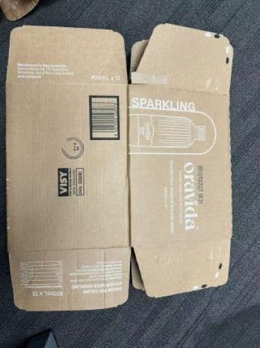 Oravida Water Sparkling Artesian Glass  - 12X800ML