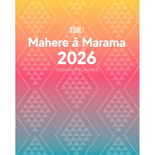 Tuhi Diary Month To View Planner Mahere a marama Rangi 2026