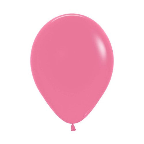 Sempertex 12cm Fashion Rose Pink Latex Balloons 011, 50PK - (Pack of 50 )