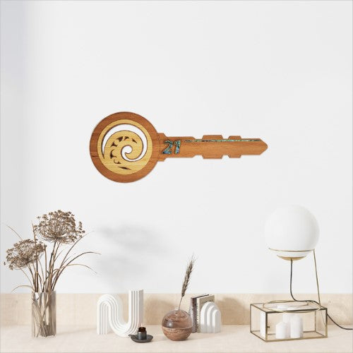 21st Key - Koru (49 x 20 x 0.8cm)