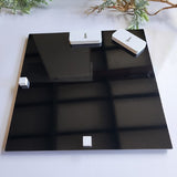 Art Square - 2 Tone Square Tapa 1 (Black ACM + Black Acrylic)