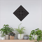 Art Square - 2 Tone Square Tapa 2 (Black ACM + Black Acrylic)