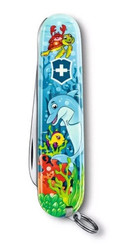 Swiss Army Knife - VICTORINOX SAK My First VICTORINOX Animal Edition (Dolphin)