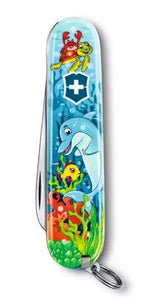 Swiss Army Knife - VICTORINOX SAK My First VICTORINOX Animal Edition (Dolphin)