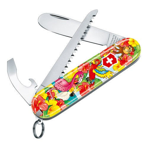 Swiss Army Knife - VICTORINOX SAK My First VICTORINOX Animal Edition (Parrot)