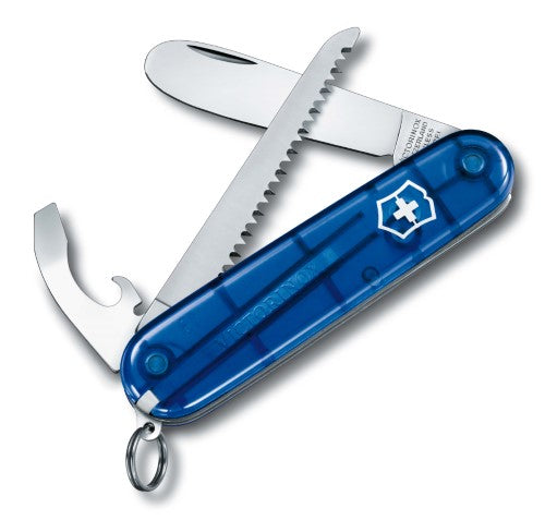 Pocket Knife - VICTORINOX SAK My First VICTORINOX (Blue Translucent)