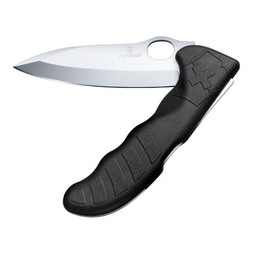Swiss Army Knife with Pouch - VICTORINOX SAK Hunter Pro (Black)