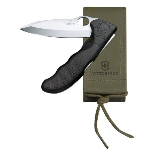 Swiss Army Knife with Pouch - VICTORINOX SAK Hunter Pro (Black)