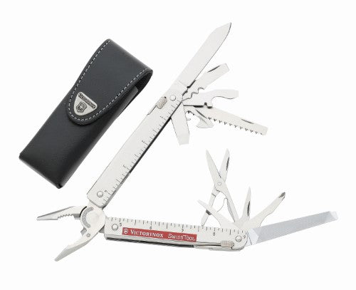 Swiss Tool X with Leather Pouch - VICTORINOX SAK