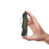 Swiss Soldier's Knife - VICTORINOX SAK (Green/Black)