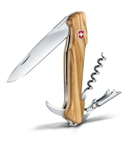 Pocket Knife - VICTORINOX SAK Wine Master Wood (Olive Wood)