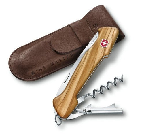 Pocket Knife - VICTORINOX SAK Wine Master Wood (Olive Wood)