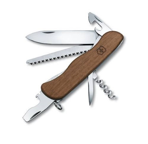 Swiss Army Knife - VICTORINOX SAK Forester Wood (Brown)