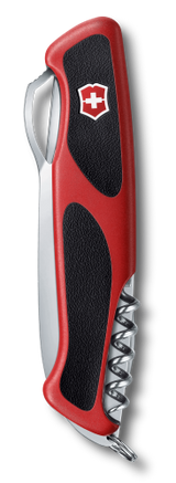 Swiss Pocket Knife - VICTORINOX SAK Ranger 61 W/Grip (Red/Black)