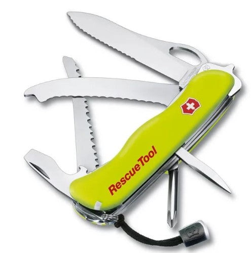 Rescue Tool Swiss Pocket Knife - VICTORINOX SAK Rescue Tool with Nylon Pouch