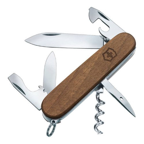 Swiss Pocket Knife - VICTORINOX SAK Spartan Wood (Brown)