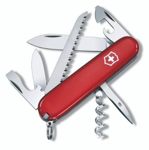 Swiss Pocket Knife - VICTORINOX SAK Camper (Red)