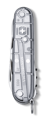 Swiss Pocket Knife - VICTORINOX SAK Climber (Silver Translucent)