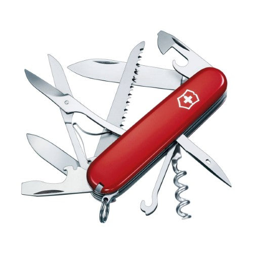 Swiss Pocket Knife - VICTORINOX SAK Huntsman (Red)