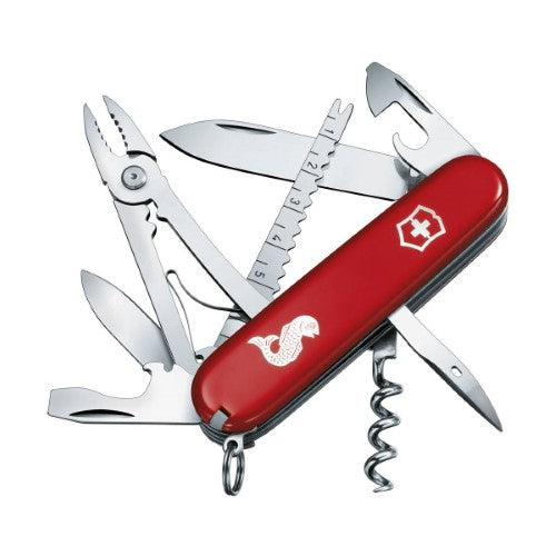 Swiss Pocket Knife - VICTORINOX SAK Angler (Red)