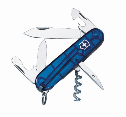 Swiss Pocket Knife - VICTORINOX SAK Spartan (Blue Translucent)
