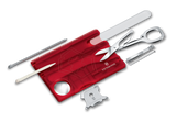 Swiss Card Nailcare - VICTORINOX SAK (Red Translucent)